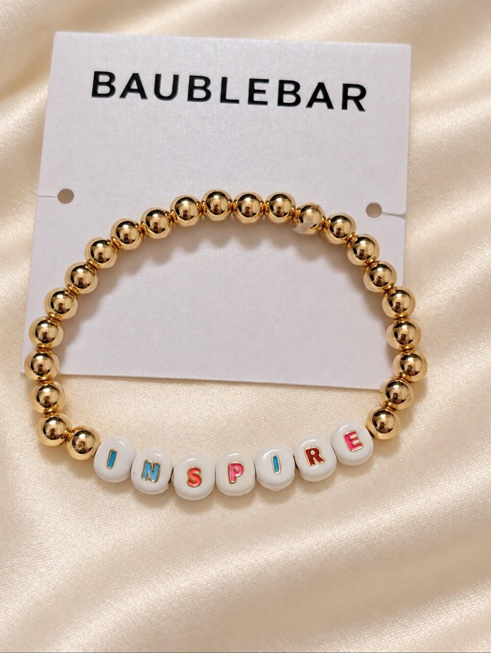 BaubleBar Bracelet - Beaded Inspirational